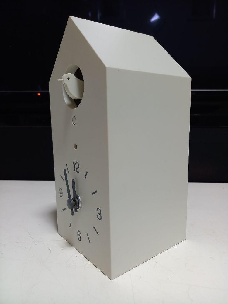 MUJI Discontinued White Cuckoo Clock (Tested and Working)