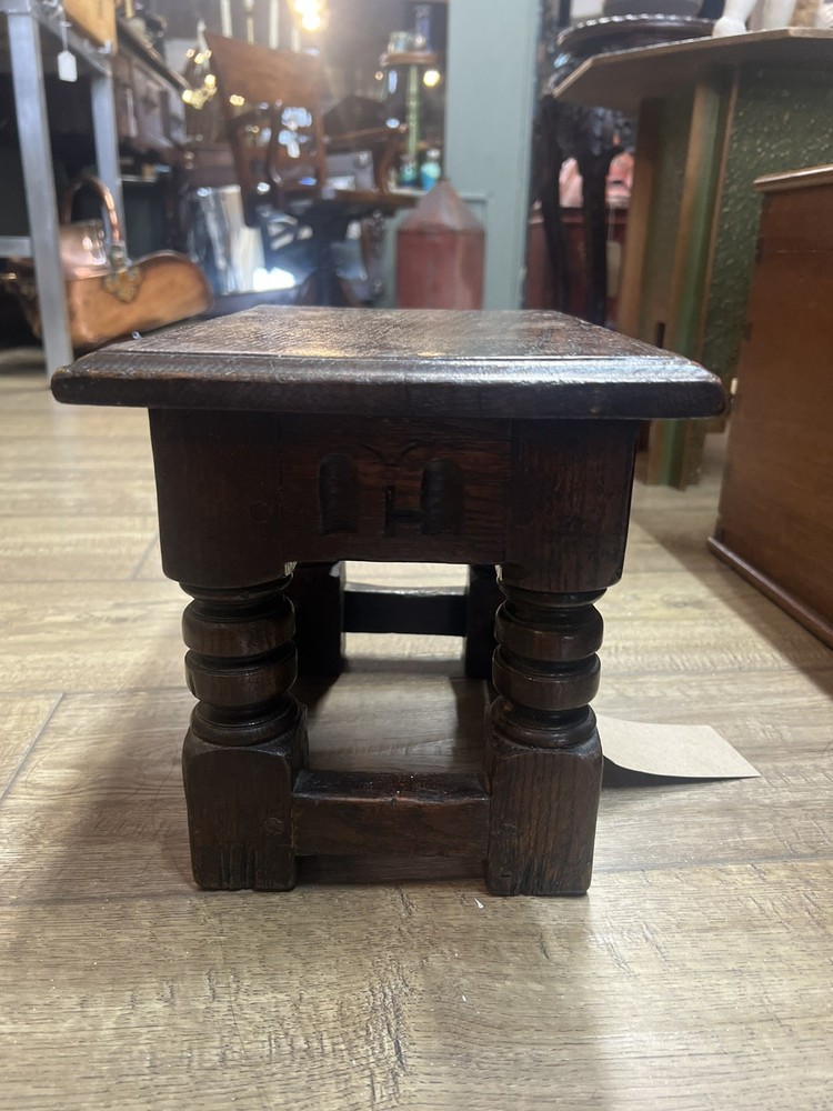 17th Century Oak Jointed Stool