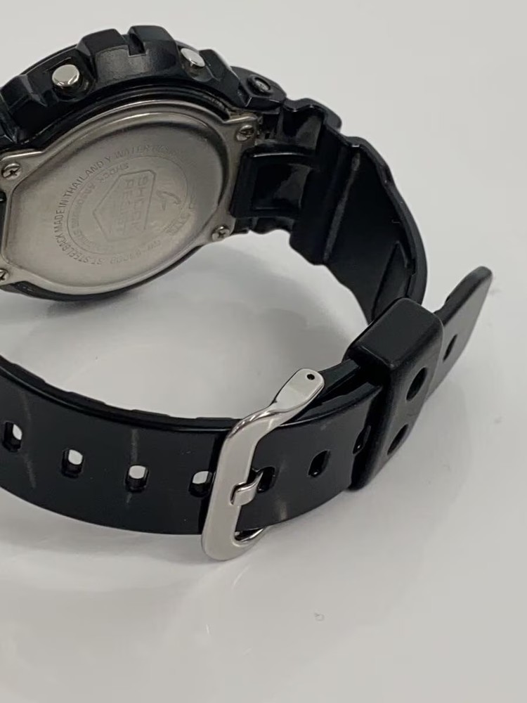 CASIO Solar Wristwatch G SHOCK Digital Rubber BLK