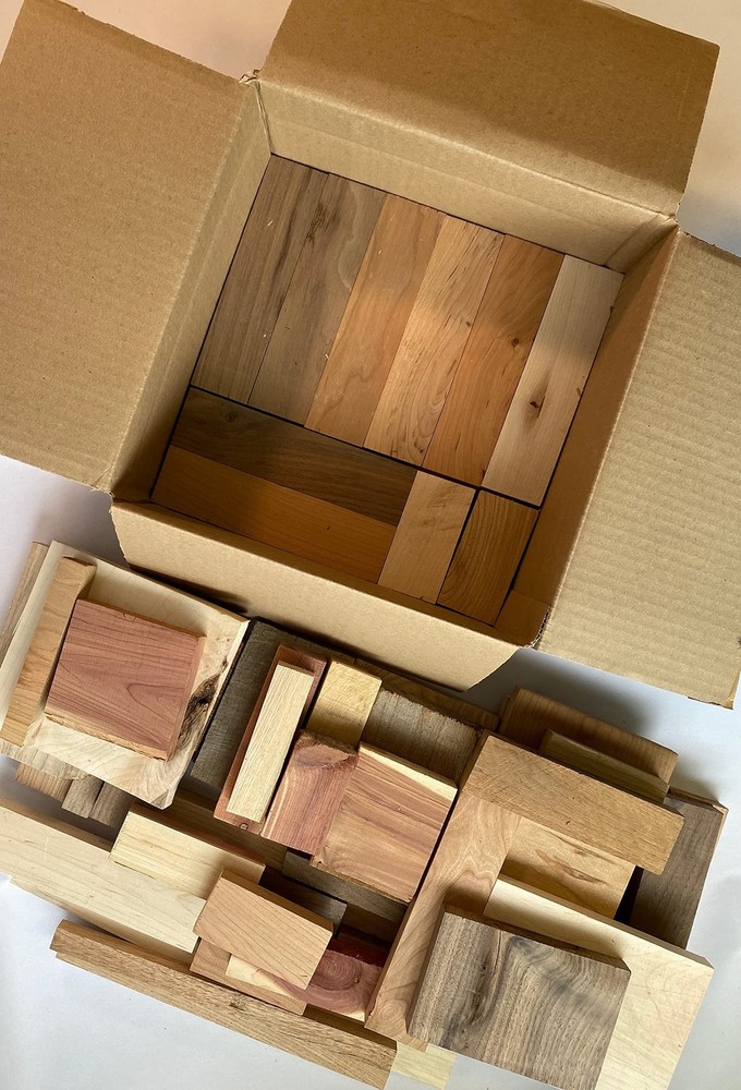 Scrap Box of Mostly Small Pieces Mixed Species
