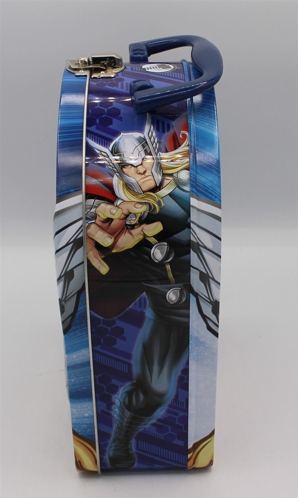 Tin Box Company Marvel Comics Thor Lunchbox Fun Stash Box 7.5" x 6" x 3"