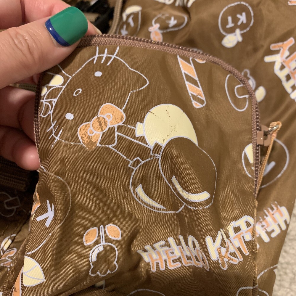 Hello Kitty Themed Foldable Travel Backpack