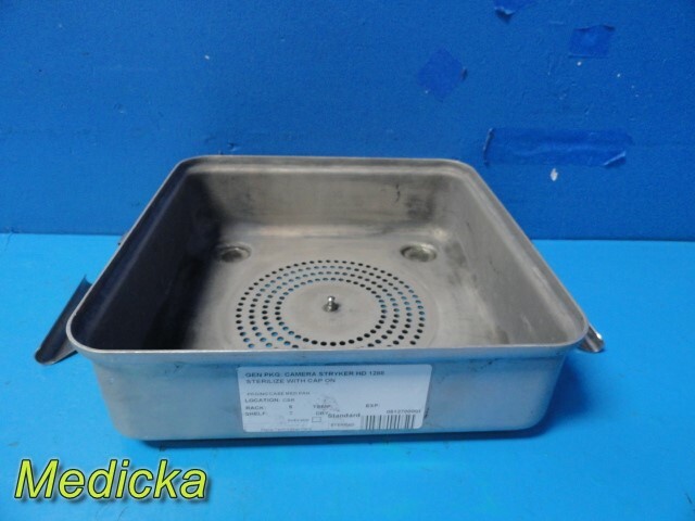 Case Medical Sterilization Container W/ Lid & Basket ~ 28676