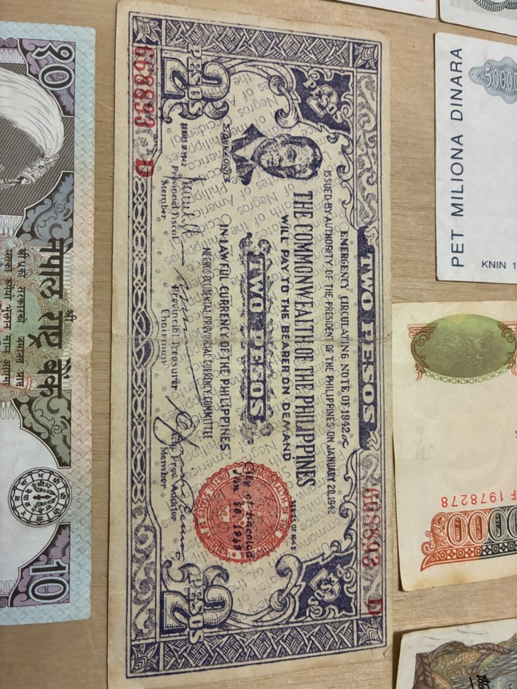 Old Paper Money, Lot CCCVII