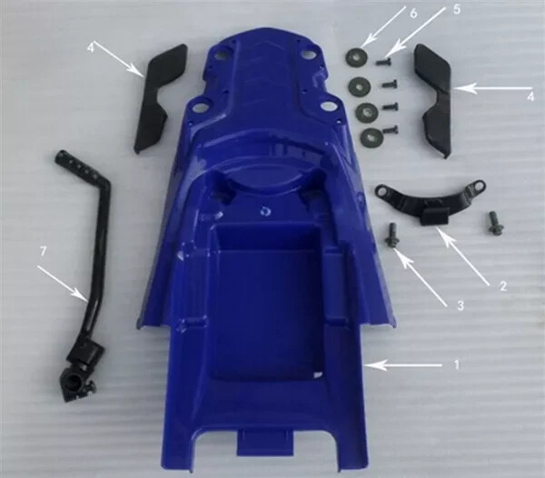 Hawk 250 Kick lever (Please see #7 for image)