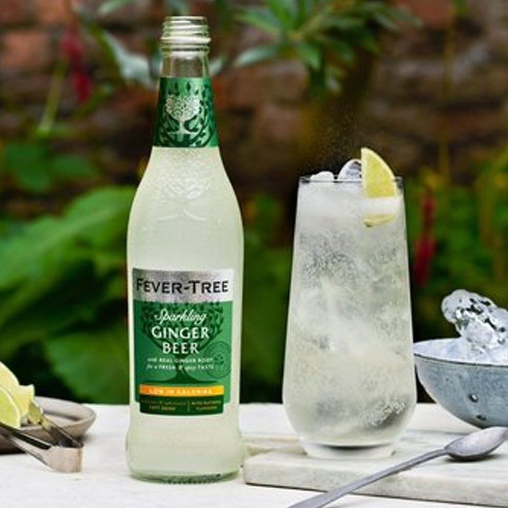 Fever Tree Premium Ginger Ale - Premium Quality Mixer and Soda - Refreshing B...