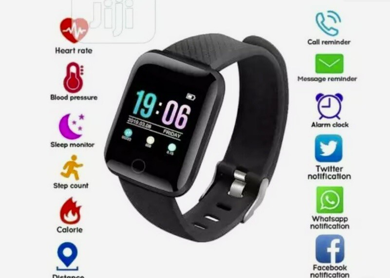 NEW OSHEN WATCH ACTIVITY TRACKER Black Band NIB