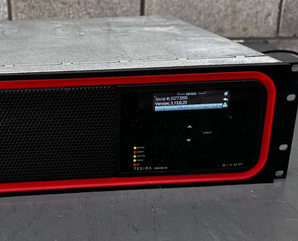 Tesira Server-IO Bi Amp with 10 cards