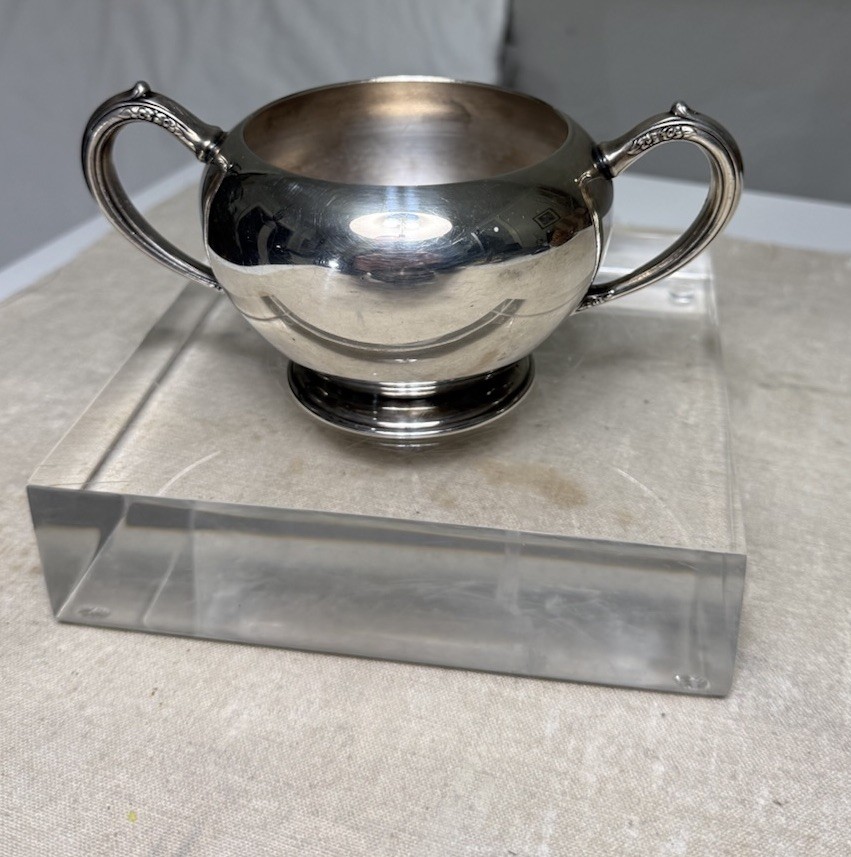 Vintage Empire Crafts Silver Plated Sugar Bowl
