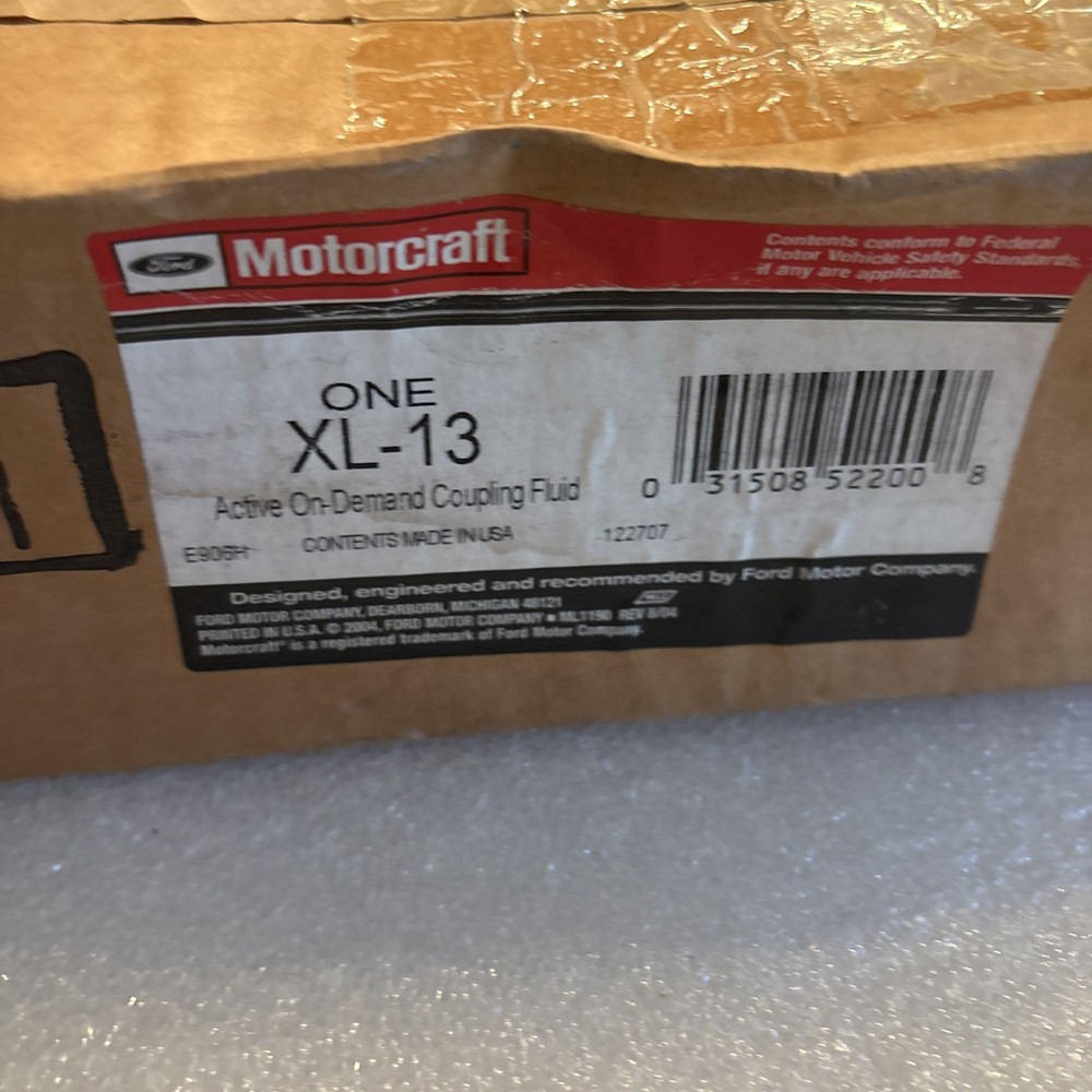 XL-13 Motorcraft Active On-Demand Coupling Fluid