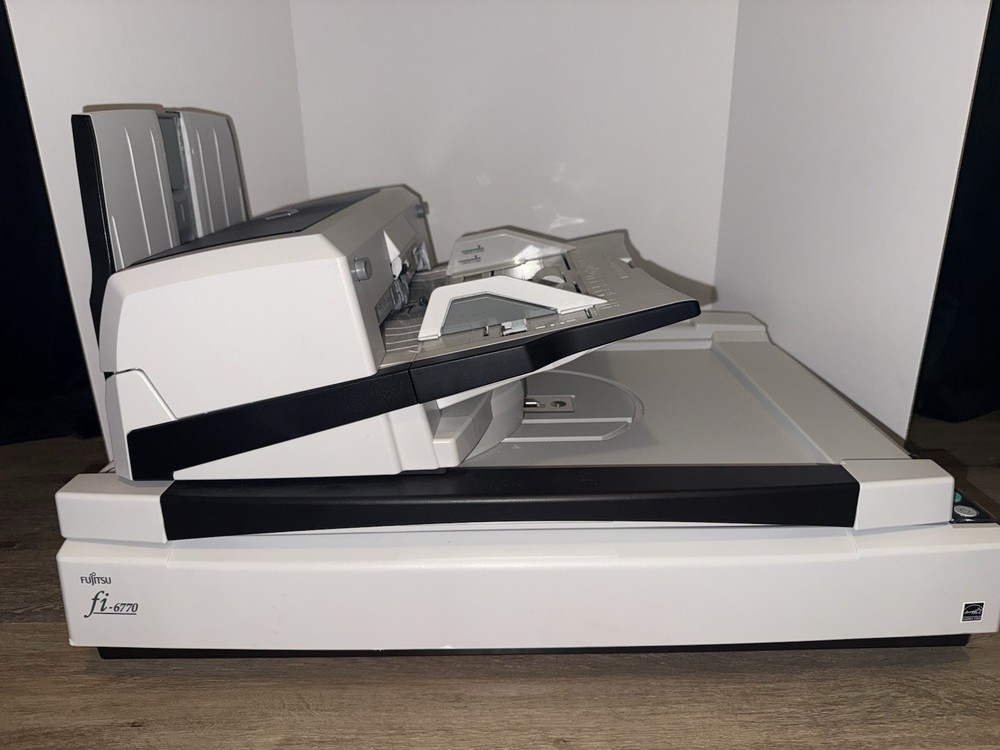 Fujitsu fi-6770 Flatbed Image Scanner Fully Working