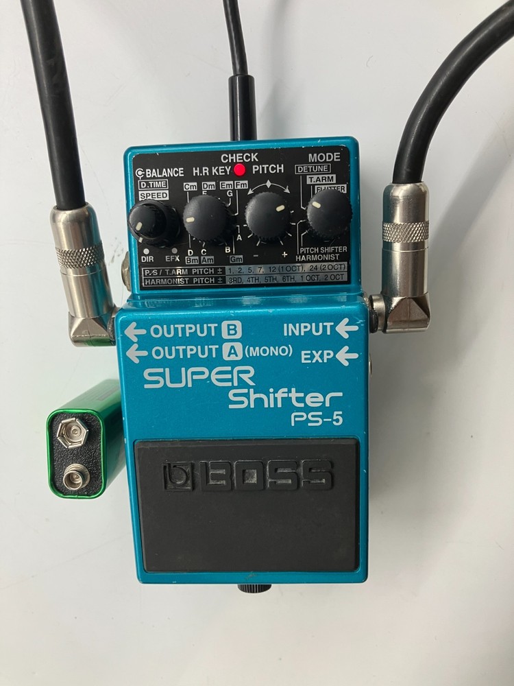 Boss PS-5 SUPER Shifter Harmonizer 2006 Working CV12727