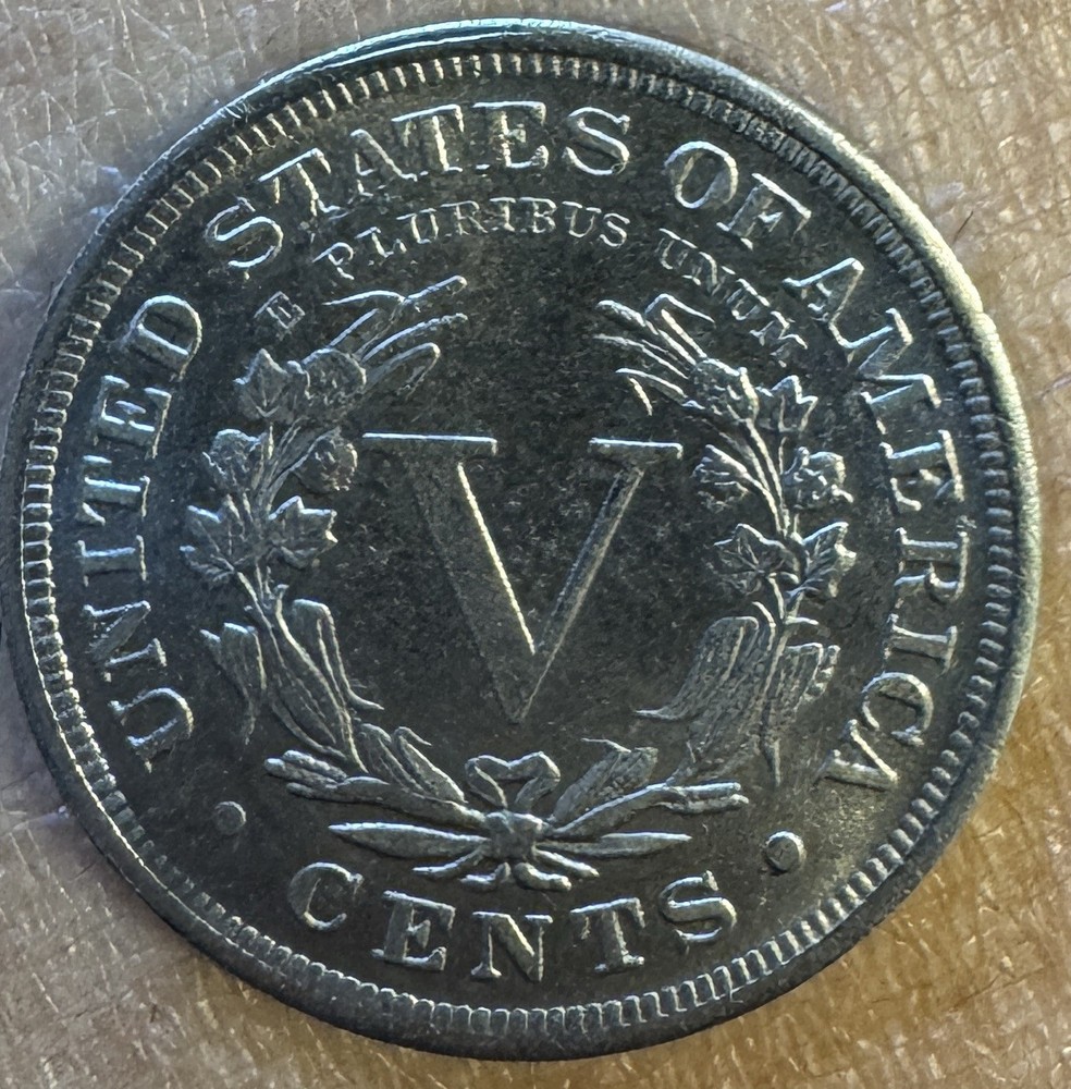 1913 V Nickel uncirculated