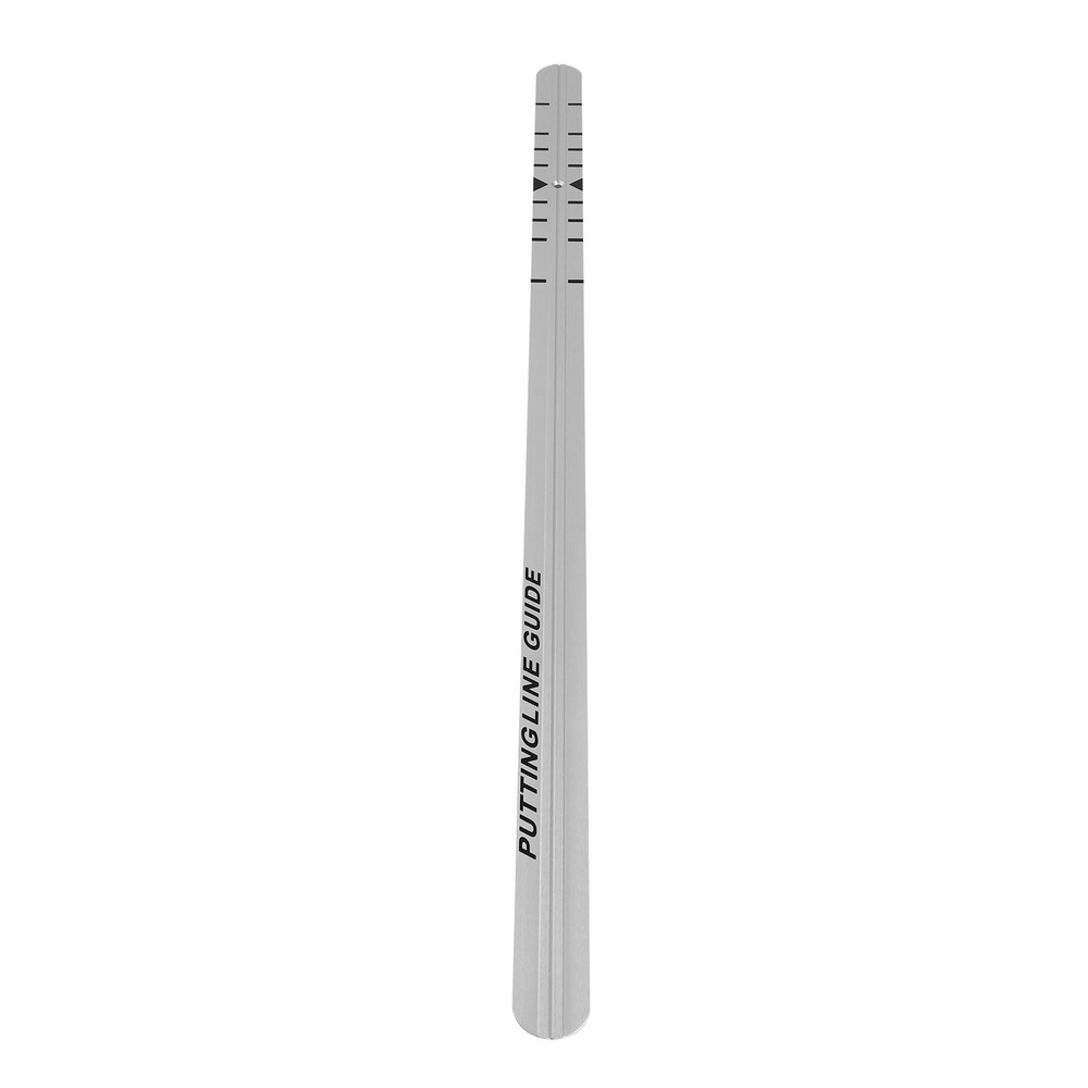 Putter Straight Ruler Aluminum Practice Aid Putting Alignment Rail