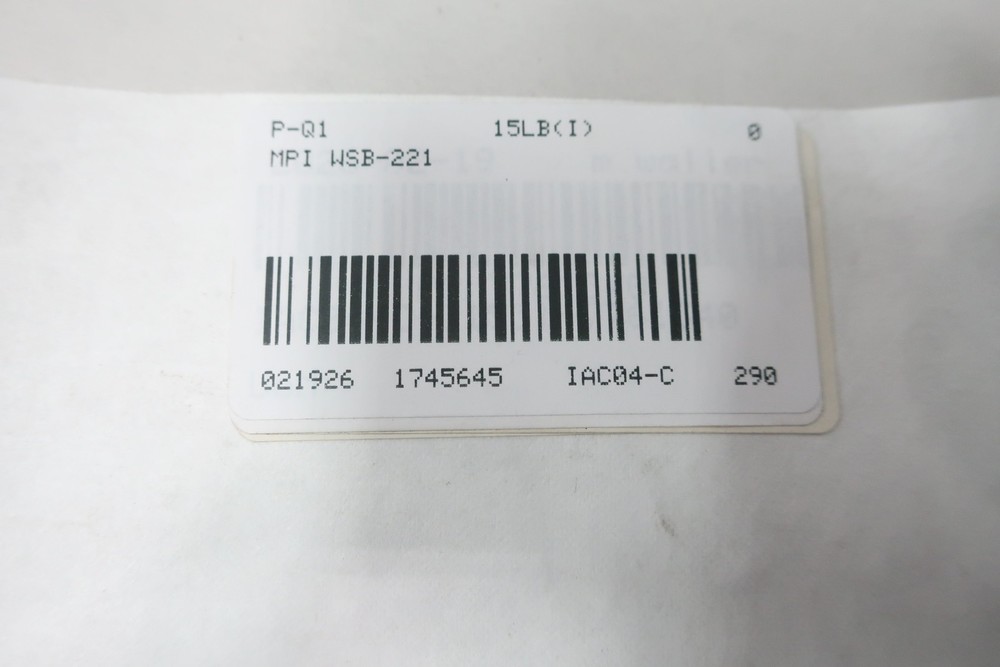 Mpi WSB-221 Mpi Weight Scale Blender