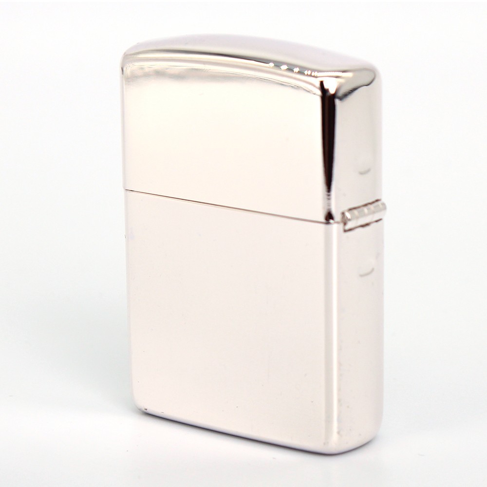 Zippo lighter Armor JP Custom Base/ Glorious V-wing Lining Cutting Silver New