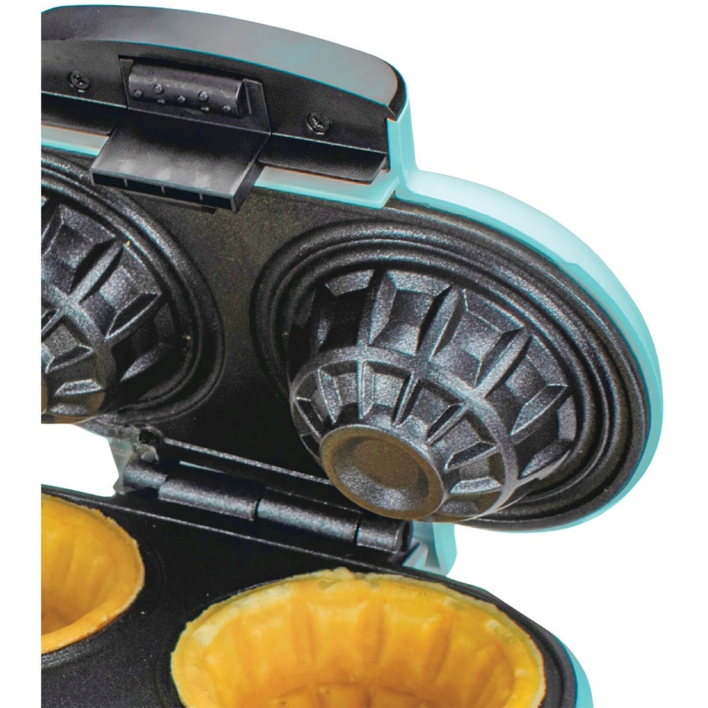 2-Waffle Electric Waffle Bowl Maker, Blue
