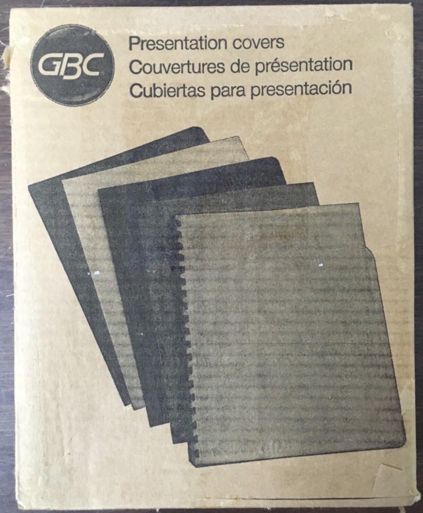 Swingline GBC Linen Weave®Standard Presentation Covers 2000513