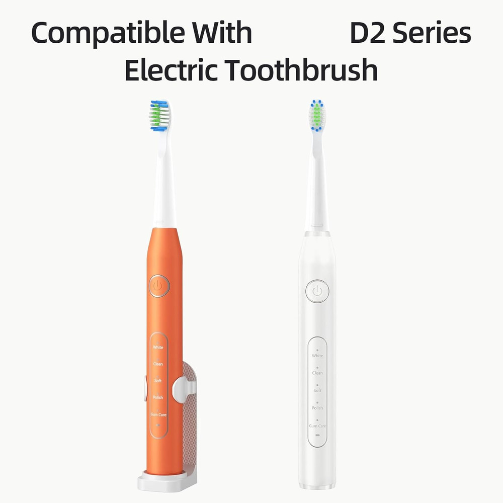 Compatible with Bitvae D2 Electric Toothbrush Replacement Heads, for Bitvae D2 E