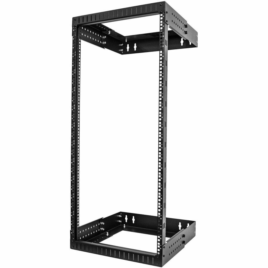 StarTech 24U 19" Wall Mount Network Rack Adjustable Depth 12-20" Open Frame