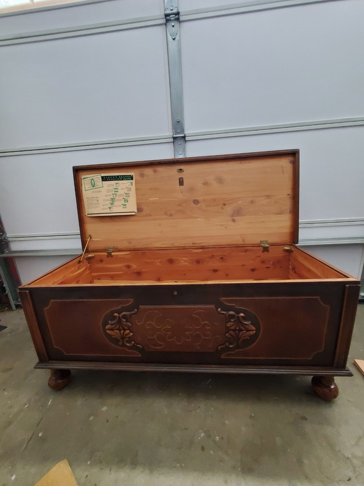 Vintage Art Deco Cavalier Cedar Chest