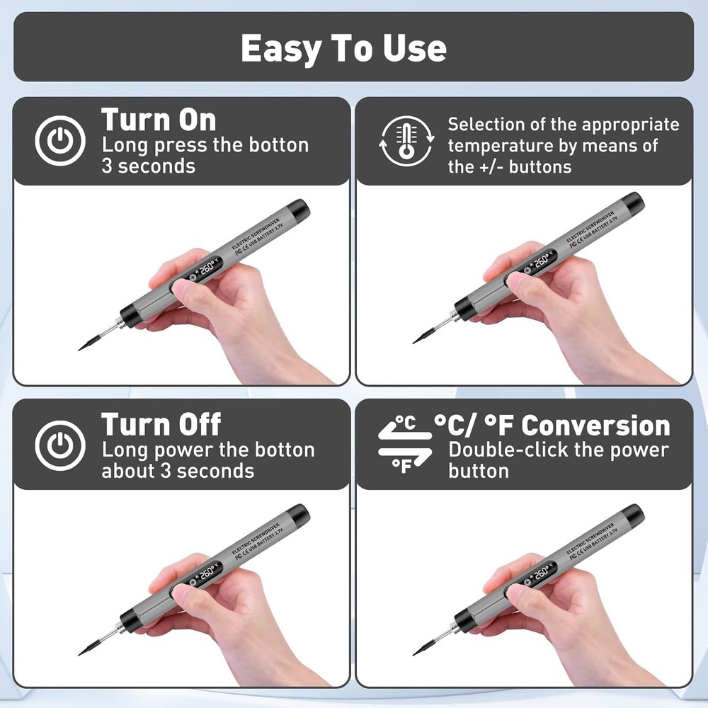 PINECIL – Smart Mini Portable Soldering Iron, Small