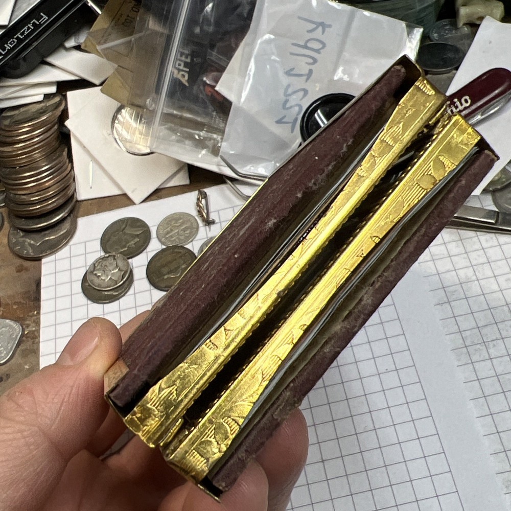 Older Folding Frame, Double Sided - 3.25” By 4.25”