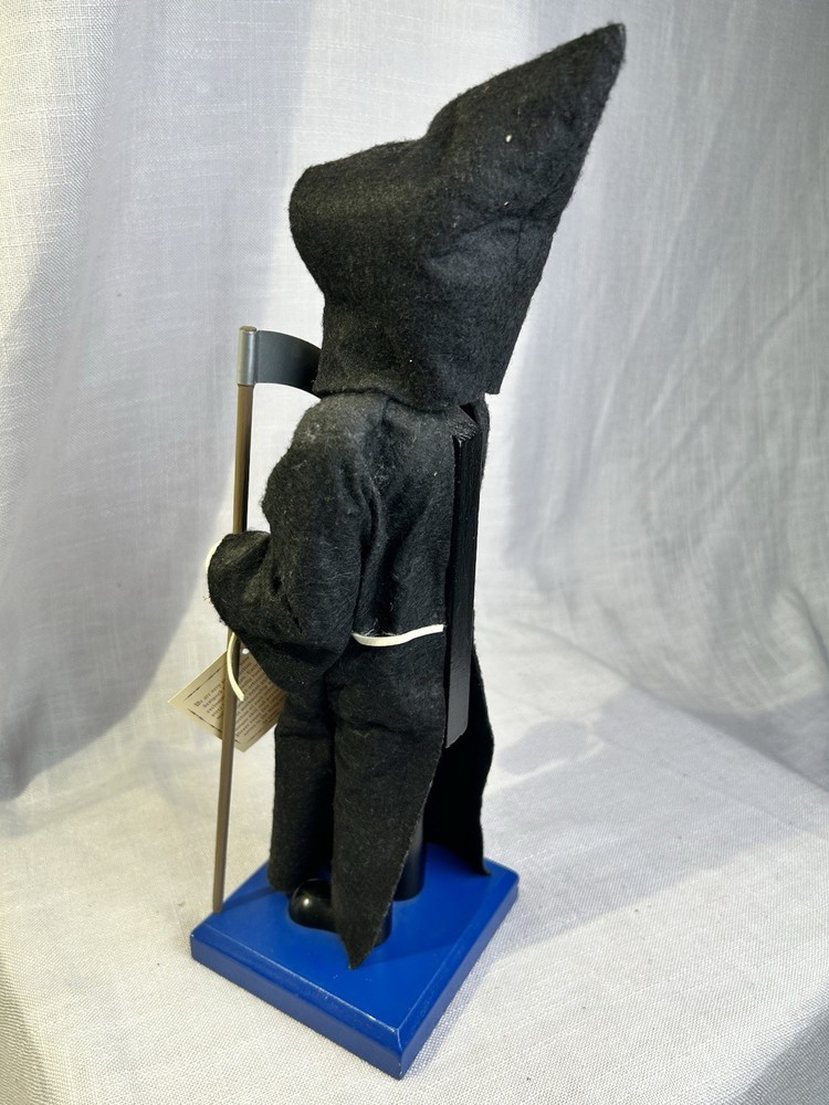 2010 Grim Reaper Skeleton 14" Nutcracker Target Limited Edition Halloween Rare