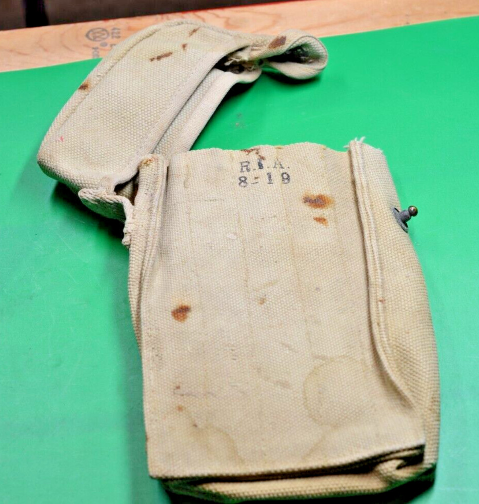Original WWI-Era US Pedersen Device Pouch