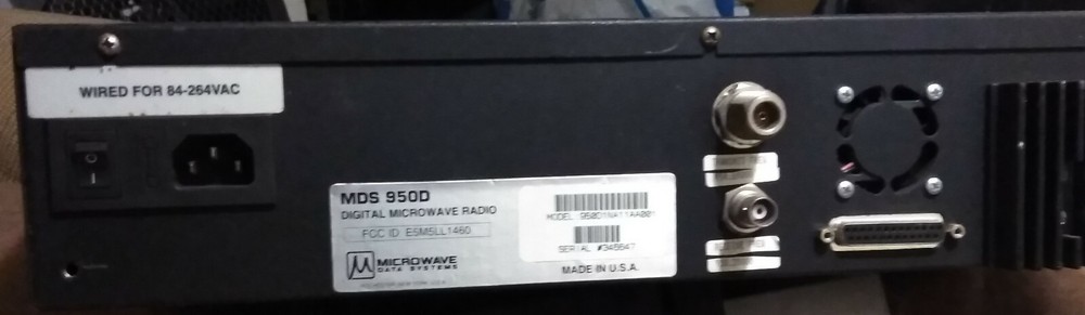 Microwave Data Systems MDS 965D Digita radio