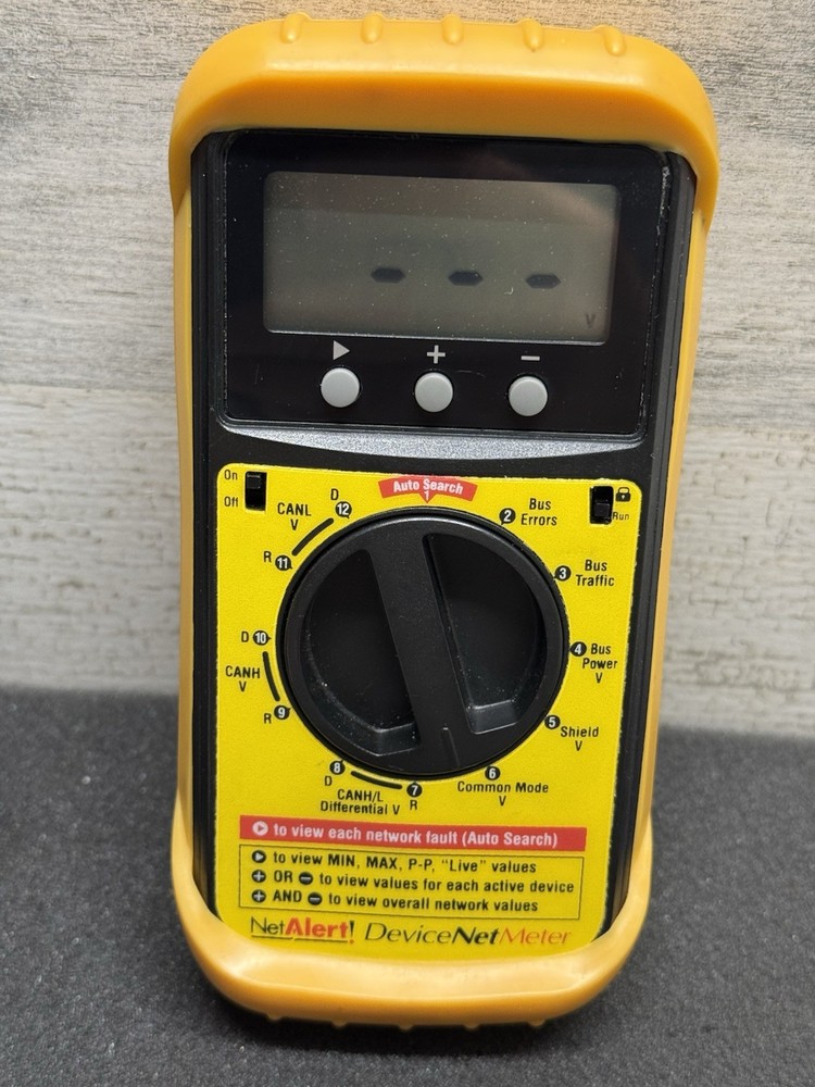 Woodhead DN-MTR NetAlert! DeviceNet NetMeter Diagnostic Tool Nice