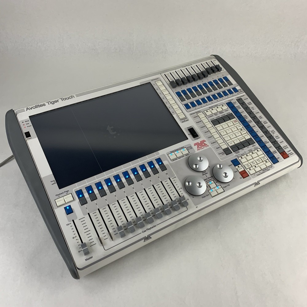 Avolites Tiger Touch Lighting Control Console Screen Has Line Bad Controls