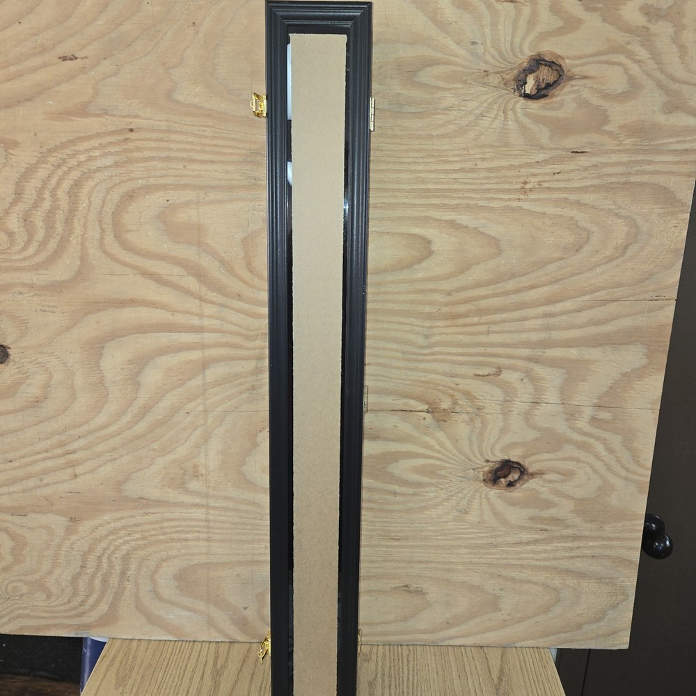 Custom Wall Baseball Bat Display Display Box Without Bat New Black Hardware Inc