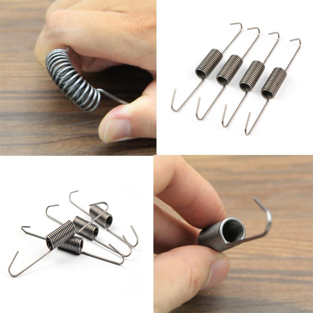 20 Pack 10CM Sofa Mechanism Stretch Spring Replacement Extension Silver