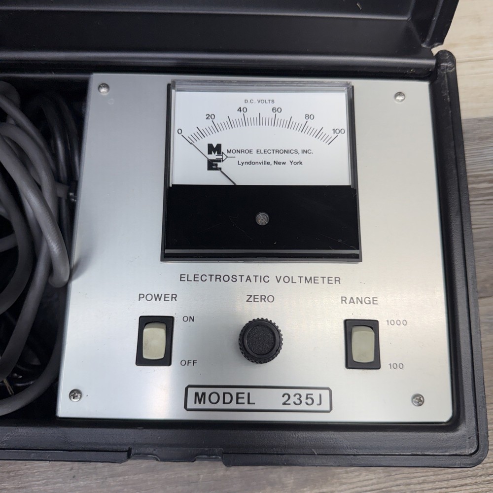 Monroe Electronics Electrostatic Voltmeter Model 235J