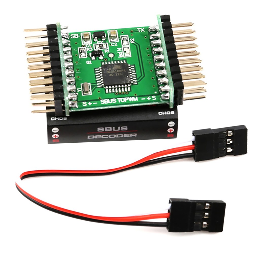 SBUS to PWM / PPM Decoder 16CH Supporting Computer Side Settings For Frsky
