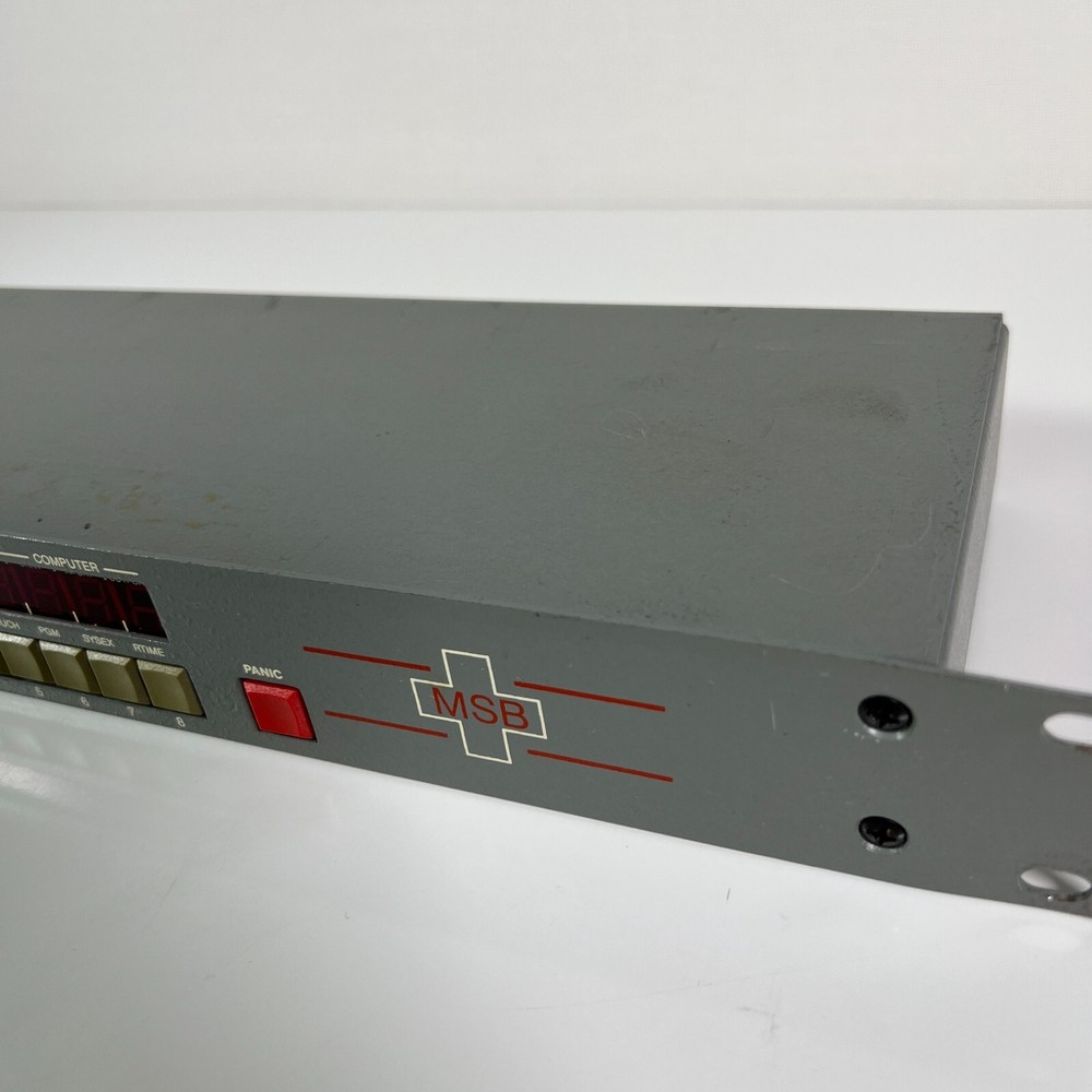 JL Cooper Electronics MSB MIDI Router (UNTESTED - NO POWER CABLE)