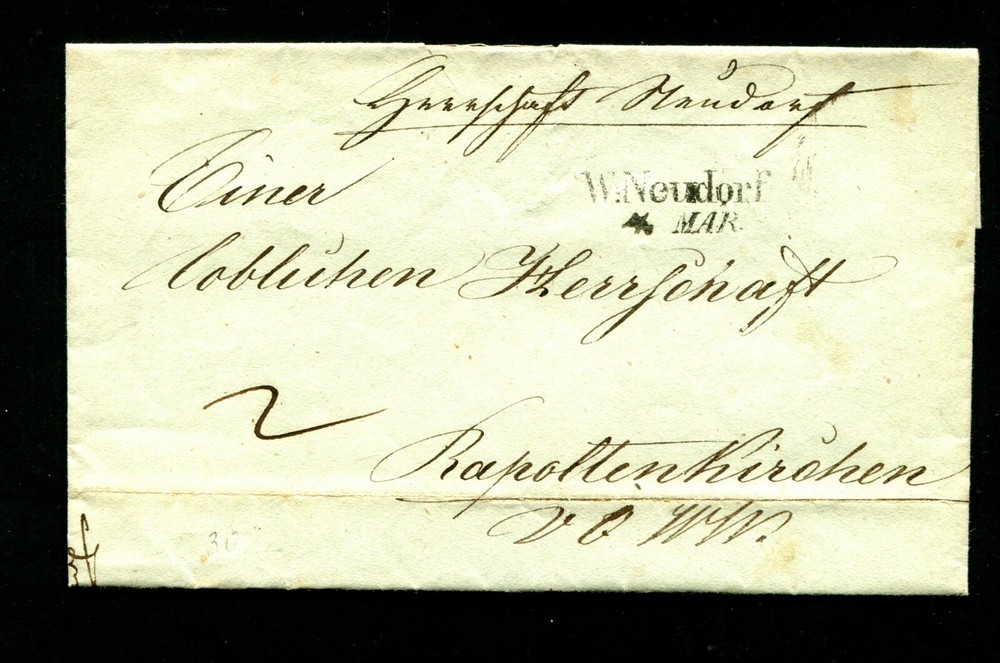 Austria 1841 - "W. Neudorf" (#5929)