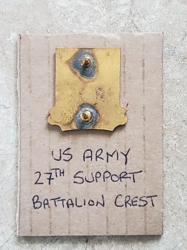 27th Support Battalion Crest DUI