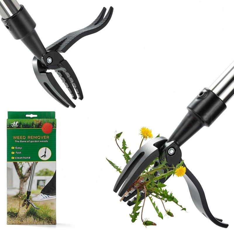 Weed Puller Tool Head, Manual Weed Remover Claw, No Pole, Root Remover for Lawn