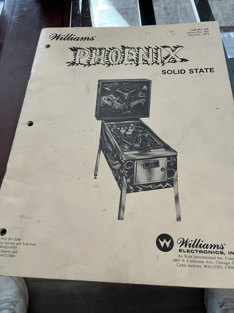 Phoenix Pinball Manual