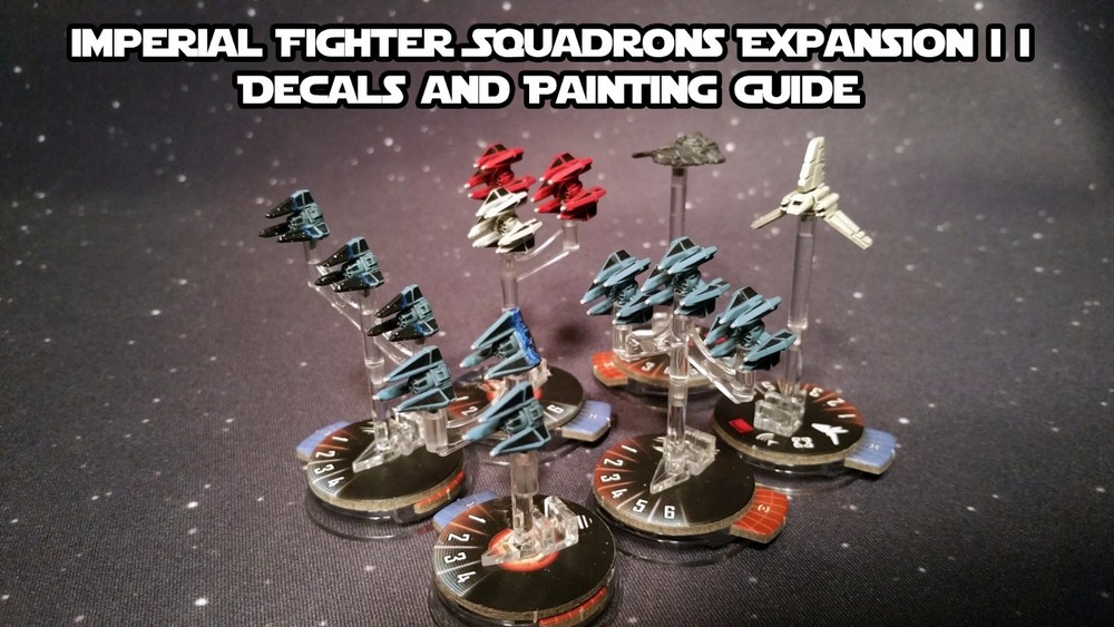 Star Wars Armada Decals for IMPERIAL SQUADRONS II Expansion Pack