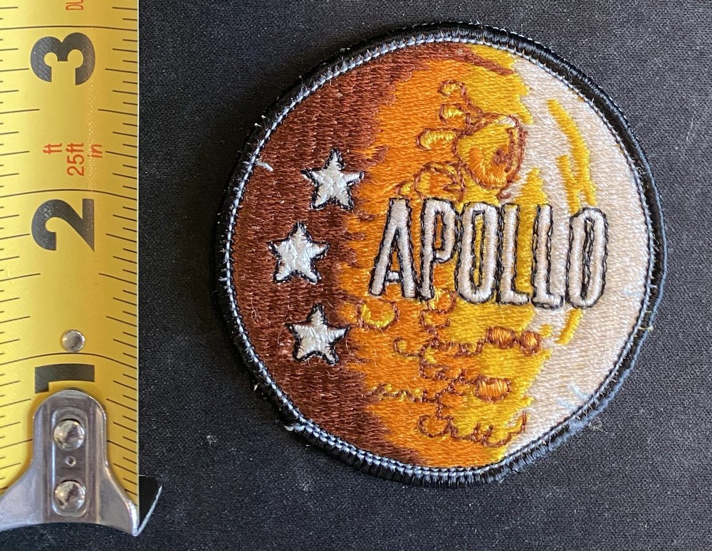 APOLLO PROJECT LUNAR MOONSCAPE PATCH