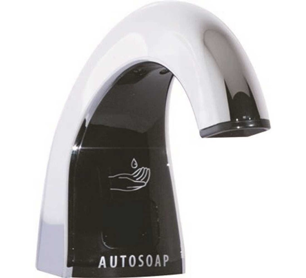 Technical Concepts One Shot Chrome Liquid Soap Dispenser Counter Mounted