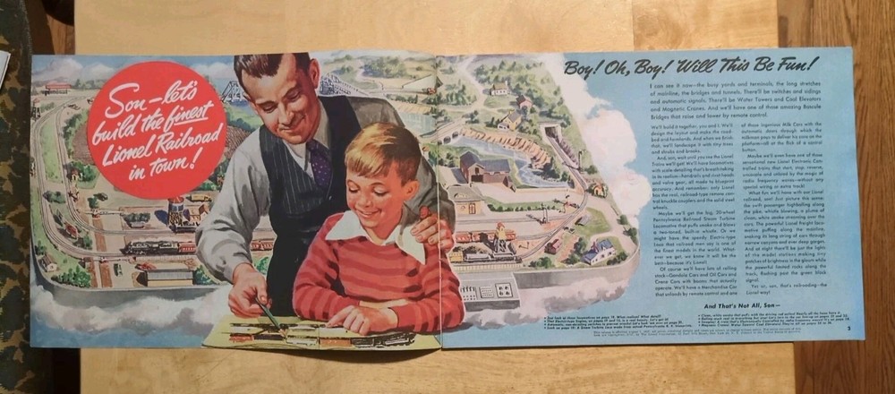 Vintage Lionel Train Catalog 1947