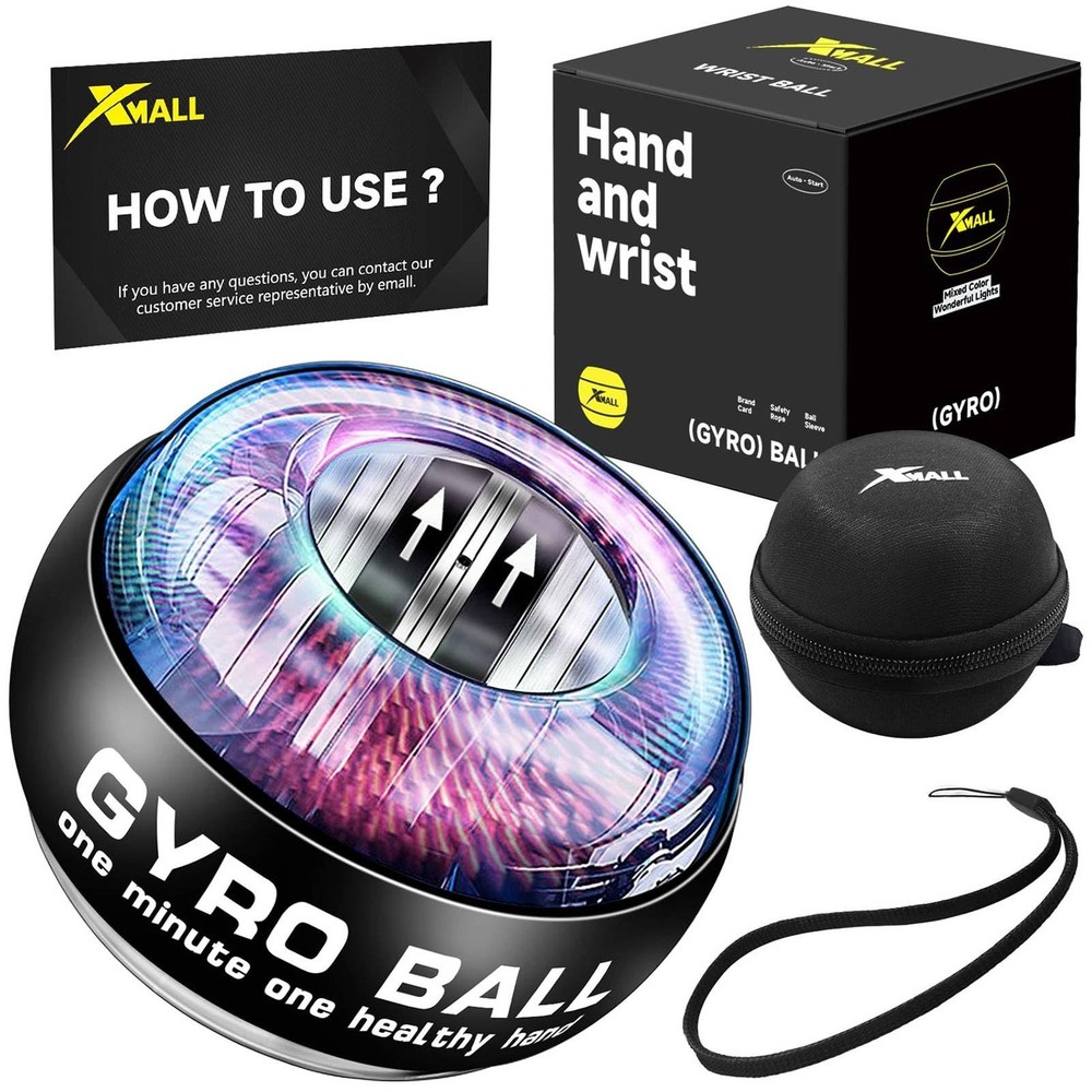 Forearm Strength Trainer Torque Ball Hand Exerciser Wrist Power Grip Tool Gym