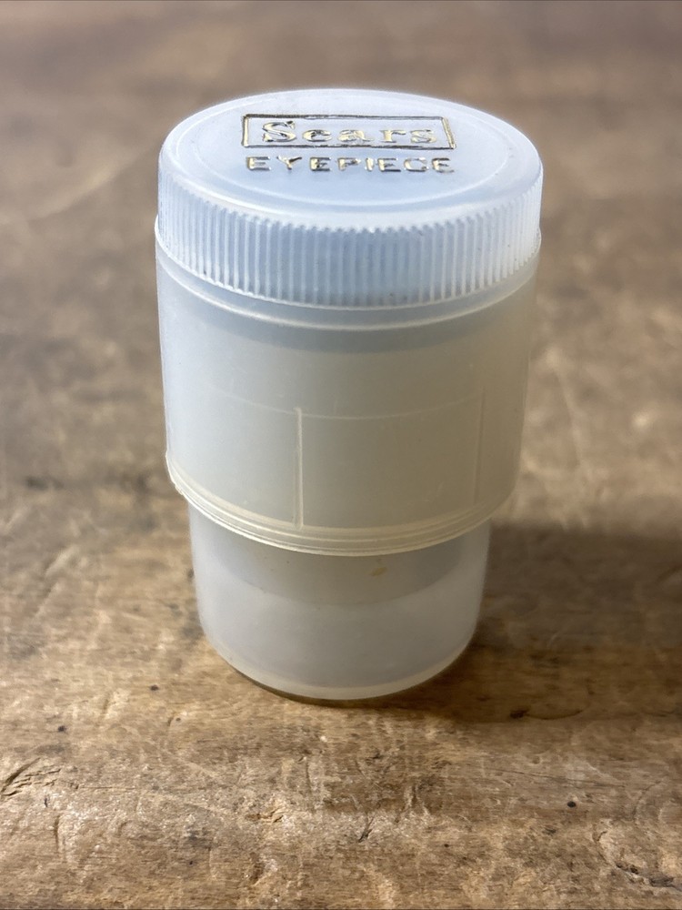 Vtg Sears HM 9 mm Eyepiece Blue With Case