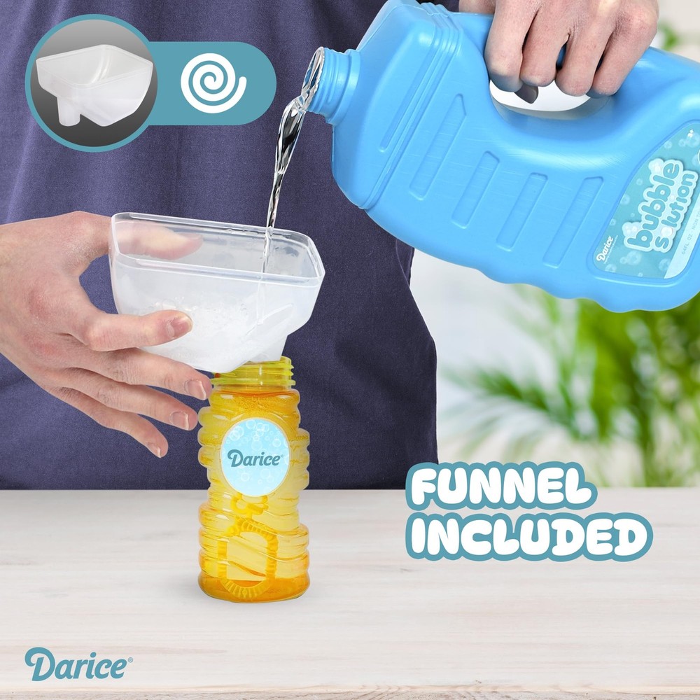 Darice 2 Pack 128oz Bubble Solution Refill for Bubble Machines & Blowers - Ea...
