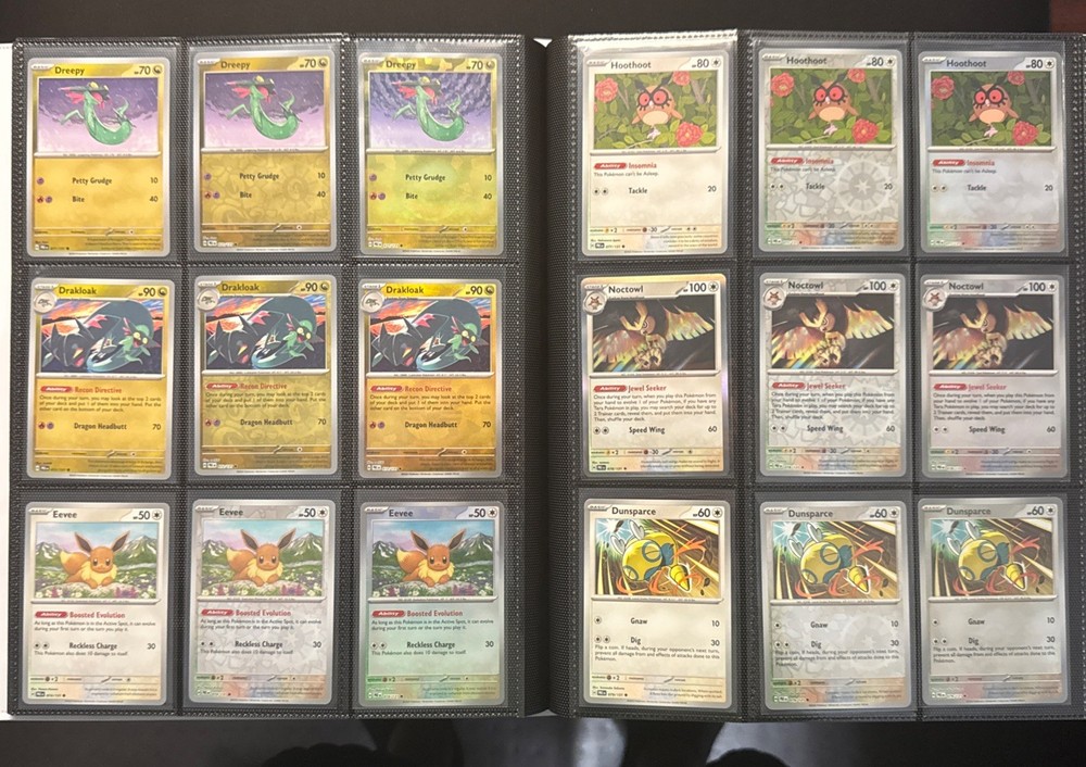 Prismatic Evolutions Complete Base Set, Reverse Holos, Pokeballs & Full Arts