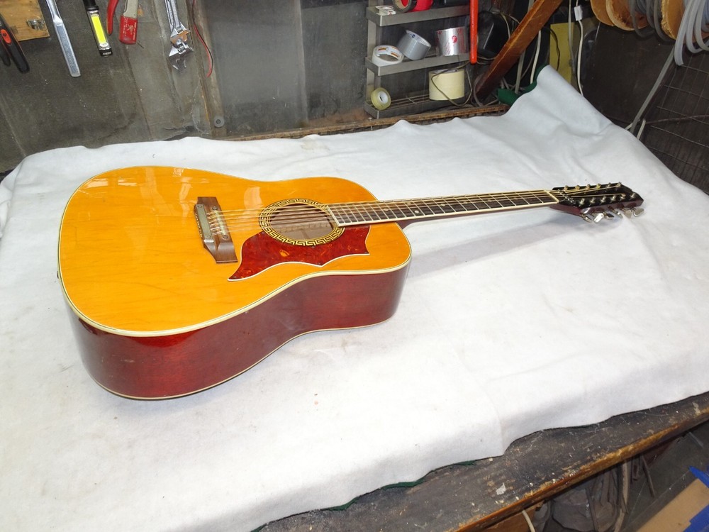 70's HOYER 12 STRING ACOUSTIC - made in GERMANY